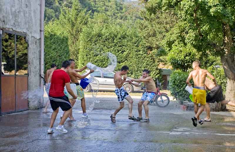 Una calda e festosa domenica di Luglio 2010