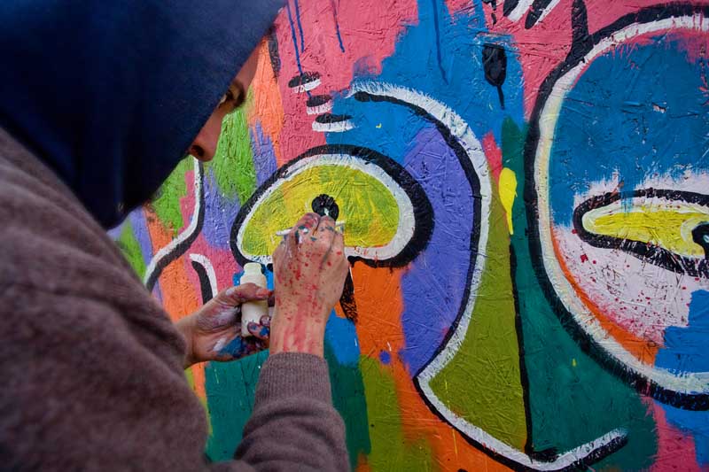 Pisa: Live Painting alla Leopolda