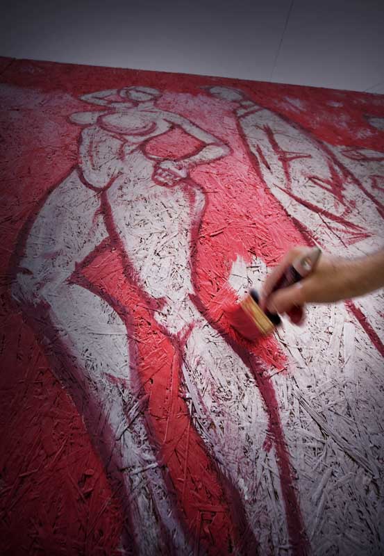 Pisa: Live Painting alla Leopolda