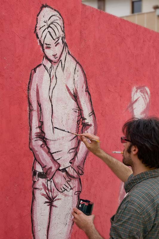 Pisa: Live Painting alla Leopolda