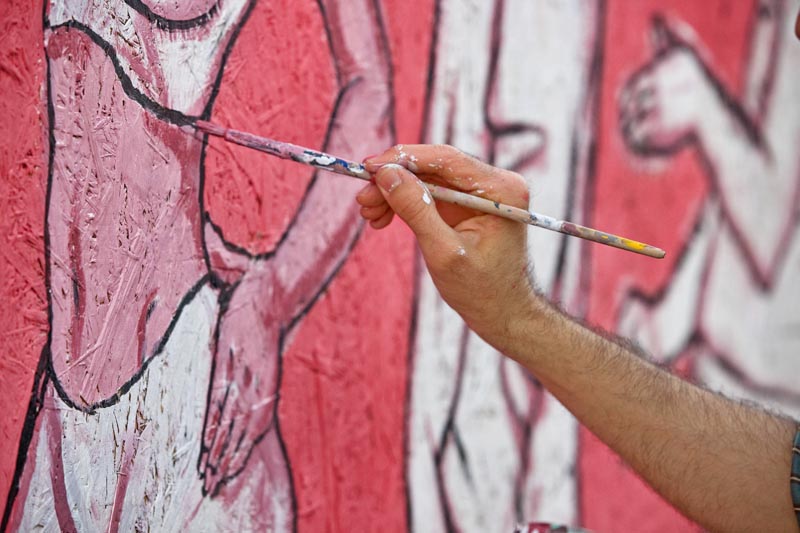 Pisa: Live Painting alla Leopolda