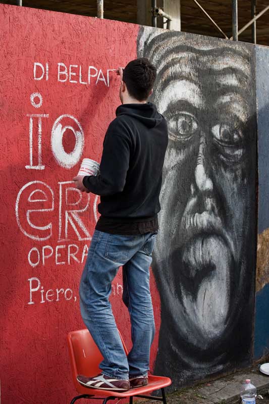 Pisa: Live Painting alla Leopolda