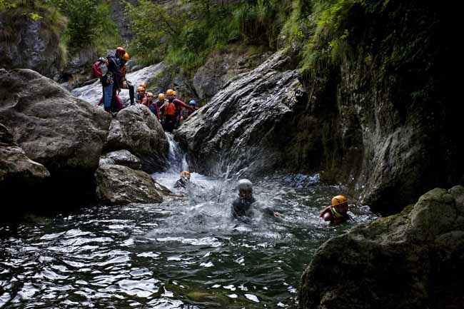 Torrentismo in Val di Ledro