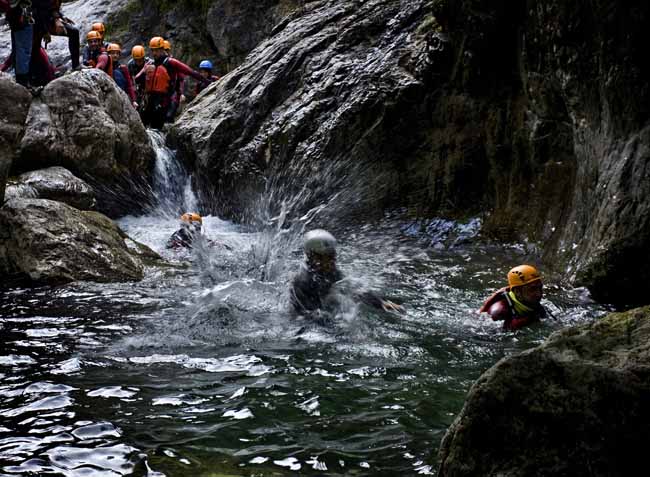 Torrentismo in Val di Ledro