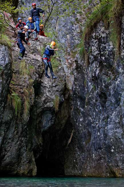 Torrentismo in Val di Ledro