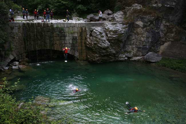 Torrentismo in Val di Ledro